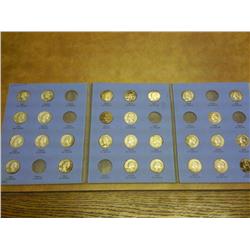 WHITMAN ALBUM OF SILVER WASHINGTON QUARTERS