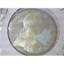 1780 AUSTRIA MARIA THERESIA THALER PROOF (SILVER)