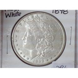 1898 MORGAN SILVER DOLLAR (UNC)