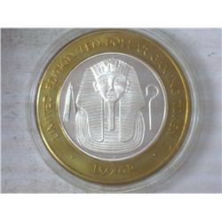 LUXOR CASINO $10 SILVER TOKEN (UNC)