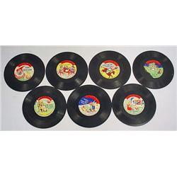 LOT OF 7 1950'S LITTLE JOHN RECORDS - Incl. The Li