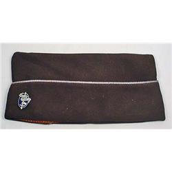 WW2 US GARRISON CAP W/ FORT BENNING UNIT INSIGNIA