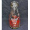 Image 1 : VINTAGE KITSAP DAIRY GLASS ADVERTISING MILK BOTTLE