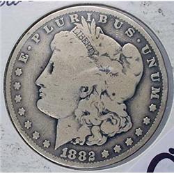 1882-CC CARSON CITY MORGAN SILVER DOLLAR