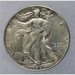 1946-P WALKING LIBERTY HALF DOLLAR