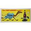 Image 1 : MISSION ROYAL PUNCH SODA METAL ADVERTISING SIGN -