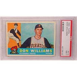 1960 TOPPS DON WILLIAMS BASEBALL CARD NO. 414 - PS