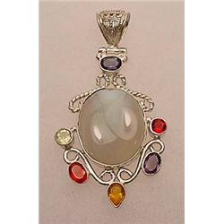 LADIES GEMSTONE PENDANT