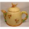 Image 1 : VINTAGE FIGURAL BEEHIVE ART POTTERY TEAPOT - Marke