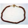 Image 1 : AFRICAN SAND CAST TRADE BEAD STRAND / NECKLACE