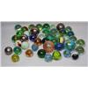 Image 1 : LOT OF VINTAGE MARBLES INCL. SHOOTERS