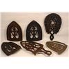 Image 1 : LOT OF VINTAGE CAST IRON TRIVITS