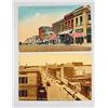 Image 1 : LOT OF 2 EARLY STREET SCENE POSTCARDS - Everett, W
