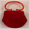 Image 1 : VINTAGE PURSE W/ BAKELITE HANDLE