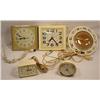 Image 1 : LOT OF 5 VINTAGE CLOCKS - INCL. BABY BEN, TIMEX, M