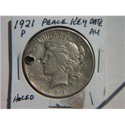 1921-P PEACE DOLLAR