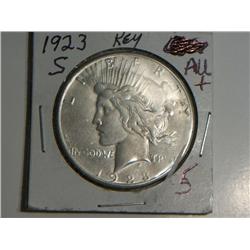 1923-S PEACE DOLLAR