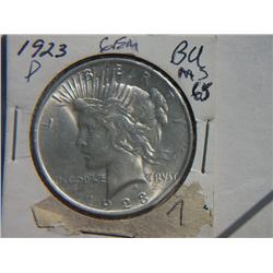 1923-P PEACE DOLLAR