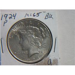 1924-P PEACE DOLLAR