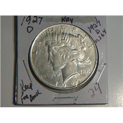 1927-D PEACE DOLLAR
