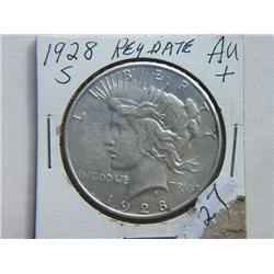 1928-S PEACE DOLLAR