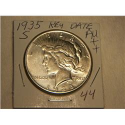1935-S PEACE DOLLAR