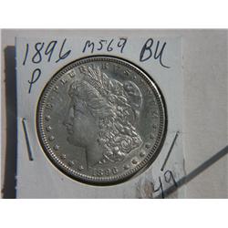 1896-P MORGAN DOLLAR