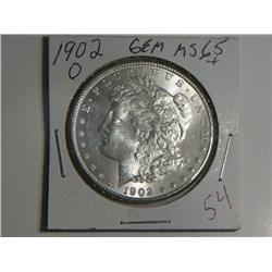 1902-O MORGAN DOLLAR