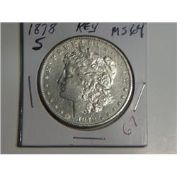 1878-S MORGAN DOLLAR