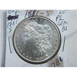 1881-S MORGAN DOLLAR