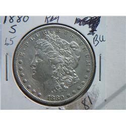 1880-S MORGAN DOLLAR
