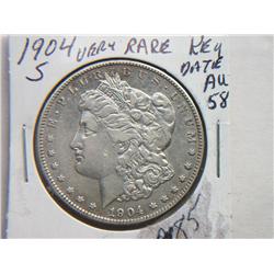 1904-S MORGAN DOLLAR