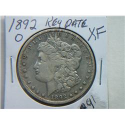 1892-O MORGAN DOLLAR