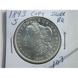 1893 MORGAN DOLLAR(COPY)