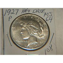 1927-P PEACE DOLLAR