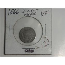 1866 3 CENT NICKEL