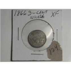 1866 3 CENT NICKEL