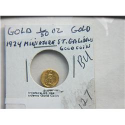 GOLD MINATURES