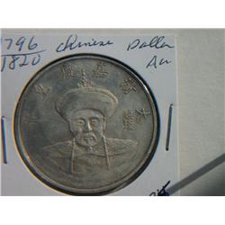 1796-1820 CHINESE DOLLARS