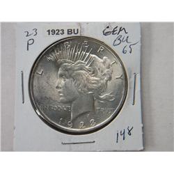 1923-P PEACE DOLLAR