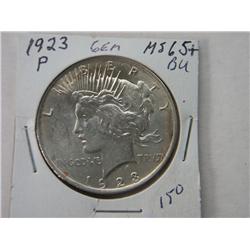 1923-P PEACE DOLLAR
