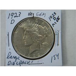1923-D PEACE DOLLAR