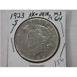 1923-S PEACE DOLLAR