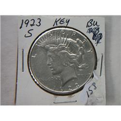 1923-S PEACE DOLLAR