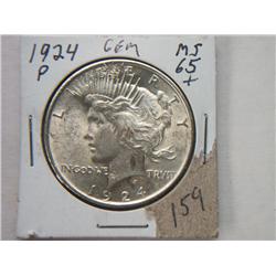 1924-P PEACE DOLLAR