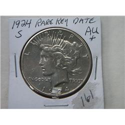 1924-S PEACE DOLLAR