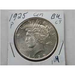 1925-P PEACE DOLLAR