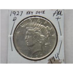 1927-D PEACE DOLLAR