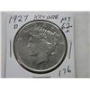 Image 1 : 1927-D PEACE DOLLAR