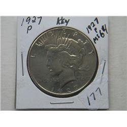 1927-P PEACE DOLLAR
